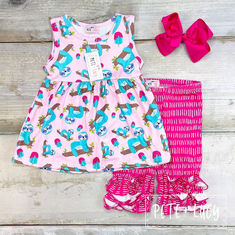 Ice Cream Sloth Set